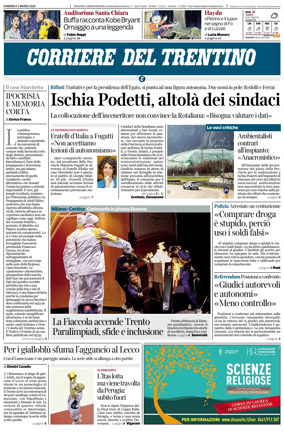Cover of Corriere del Trentino
