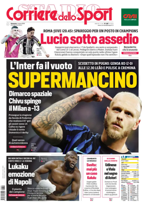 Cover of Corriere dello Sport