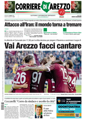 Cover of Corriere di Arezzo