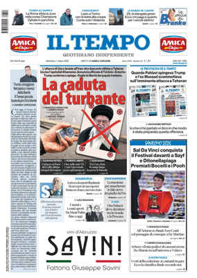 Cover of Il Tempo (Nazionale)
