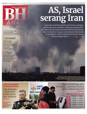 Cover of Berita Harian