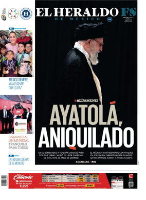 Cover of El Heraldo de Mexico