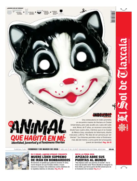 Cover of El Sol de Tlaxcala