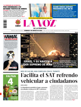 Cover of La Voz de la Frontera