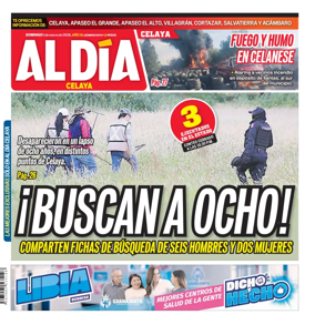 Cover of Periodico Al Dia (Celaya)