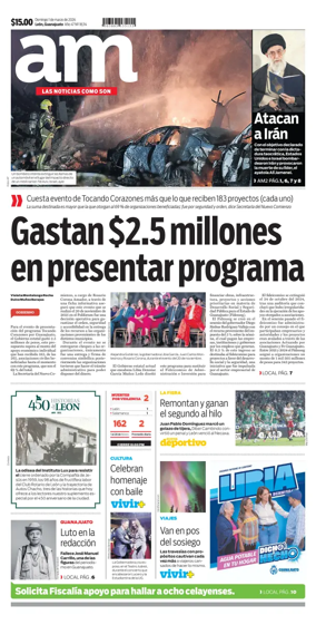 Cover of Periodico AM (Leon)