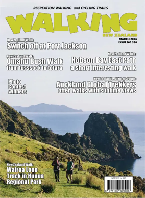 Cover of Walking New Zealand