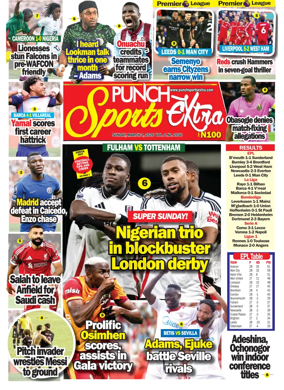 Cover of Punch Sports Extra
