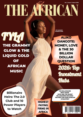 Cover of The African Magazine