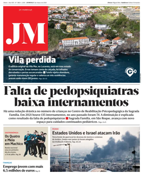 Cover of Jornal Madeira