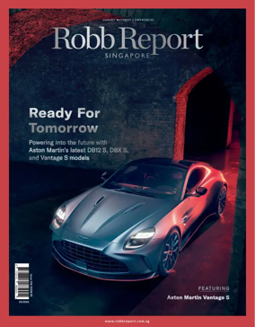 Cover of Robb Report Singapore