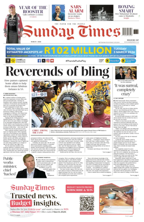 Cover of Sunday Times