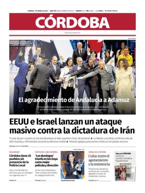 Cover of Diario Cordoba