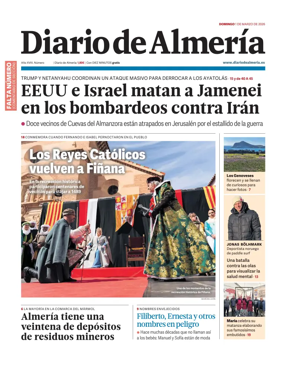 Cover of Diario de Almeria