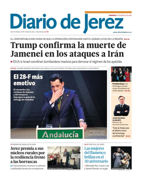 Cover of Diario de Jerez