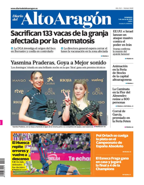 Cover of Diario del Alto Aragon