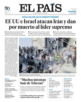 Cover of El Pais (Galicia)
