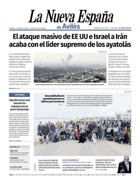 Cover of La Nueva Espana (Aviles)