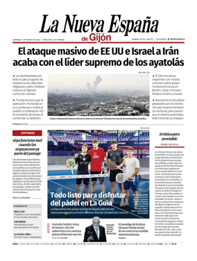 Cover of La Nueva Espana (Gijon)