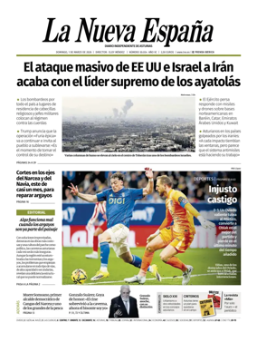 Cover of La Nueva Espana (Occidente)