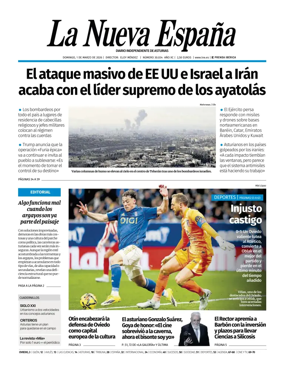 Cover of La Nueva Espana (Oviedo)