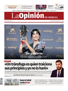 Cover of La Opinion de Murcia