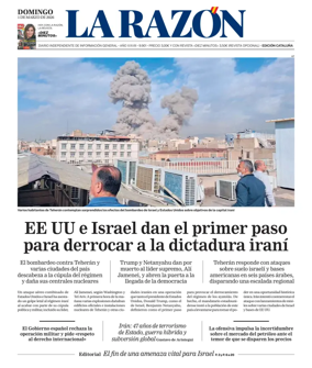 Cover of La Razon (Cataluna)