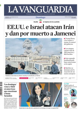 Cover of La Vanguardia