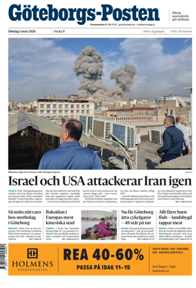 Cover of Goteborgs-Posten