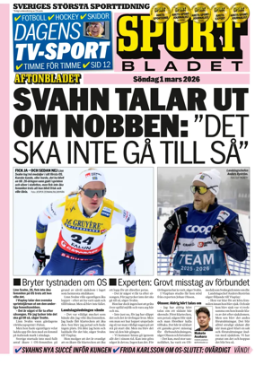 Cover of Sportbladet