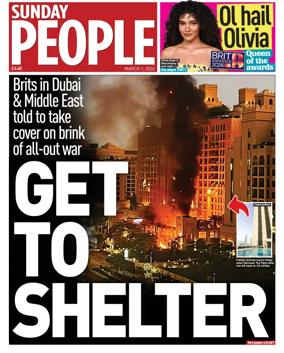 Cover of Sunday People