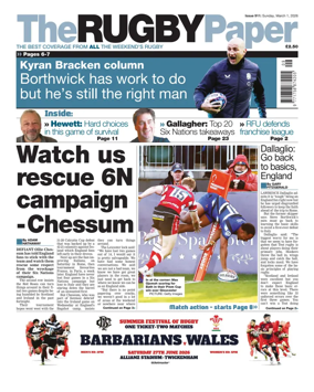 Cover of The Rugby Paper