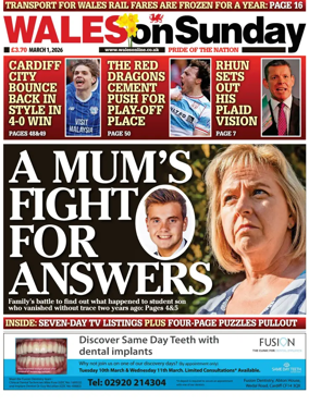 Cover of Wales On Sunday