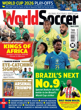 Cover of World Soccer