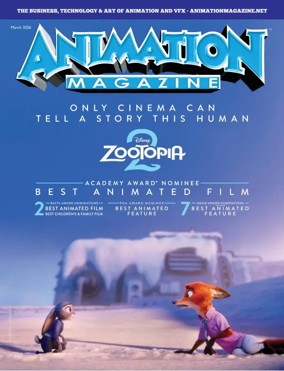 Cover of Animation Magazine