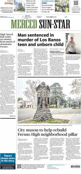 Cover of Merced Sun-Star (Weekend)