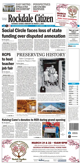 Cover of Rockdale Citiizen