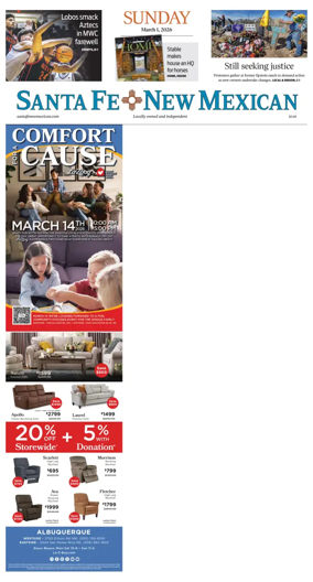 Cover of Santa Fe New Mexican