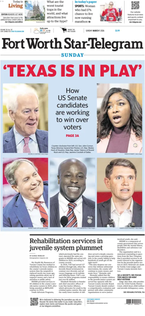 Cover of Star-Telegram (Sunday)