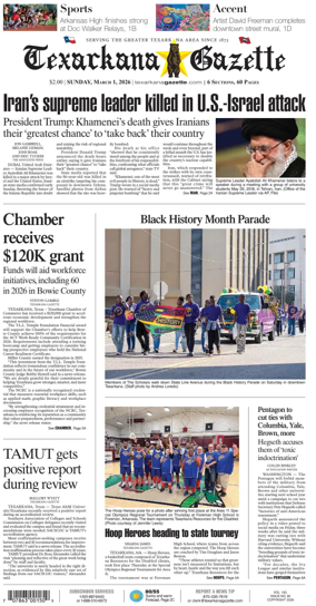 Cover of Texarkana Gazette