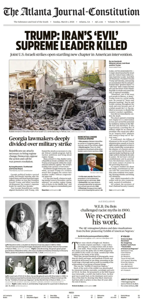 Cover of The Atlanta Journal-Constitution