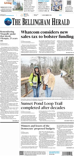 Cover of The Bellingham Herald (Sunday)