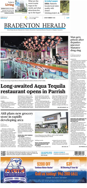 Cover of The Bradenton Herald (Sunday)