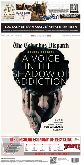 Cover of The Columbus Dispatch