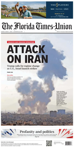 Cover of The Florida Times-Union