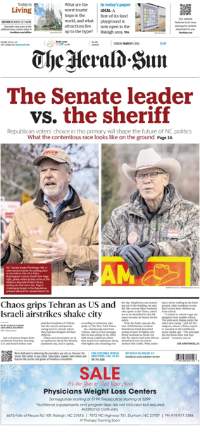 Cover of The Herald Sun (Sunday)