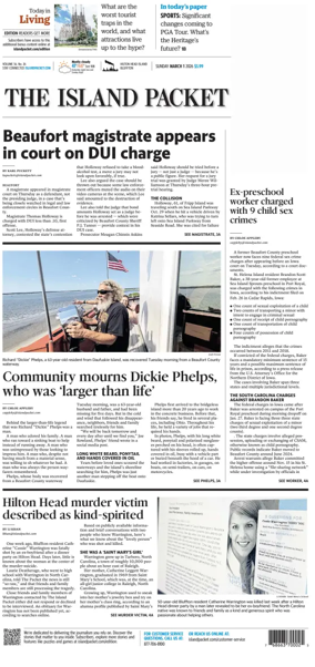 Cover of The Island Packet (Sunday)