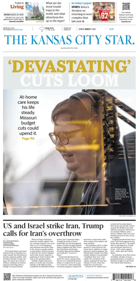 Cover of The Kansas City Star (Sunday)