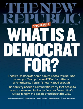 Cover of The New Republic