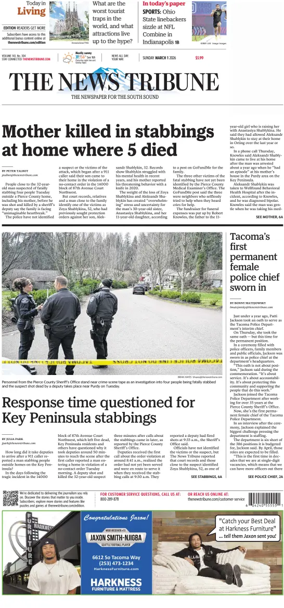 Cover of The News Tribune